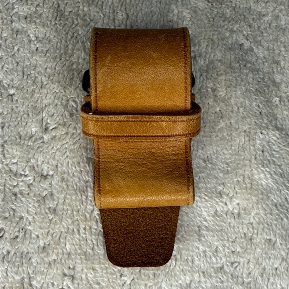 Vintage Louis Vuitton Luggage Tag and Poignier in Vachetta Leather (13O) - Picture 7 of 7